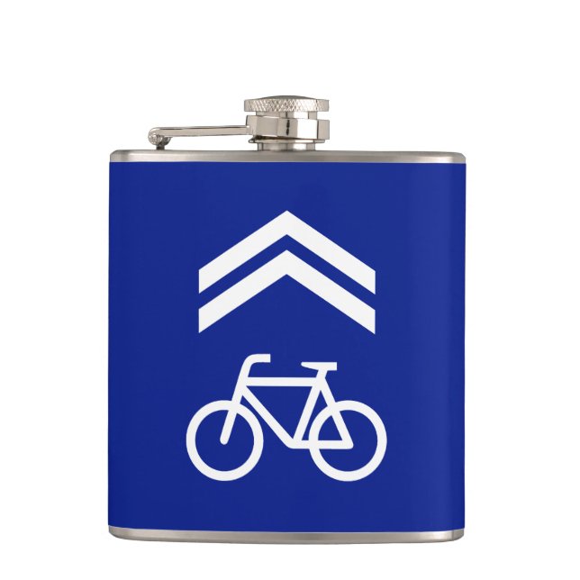 Petaca Carril para Bicicletas (Anverso)