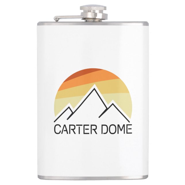 Petaca Carter Dome New Hampshire Retro (Anverso)