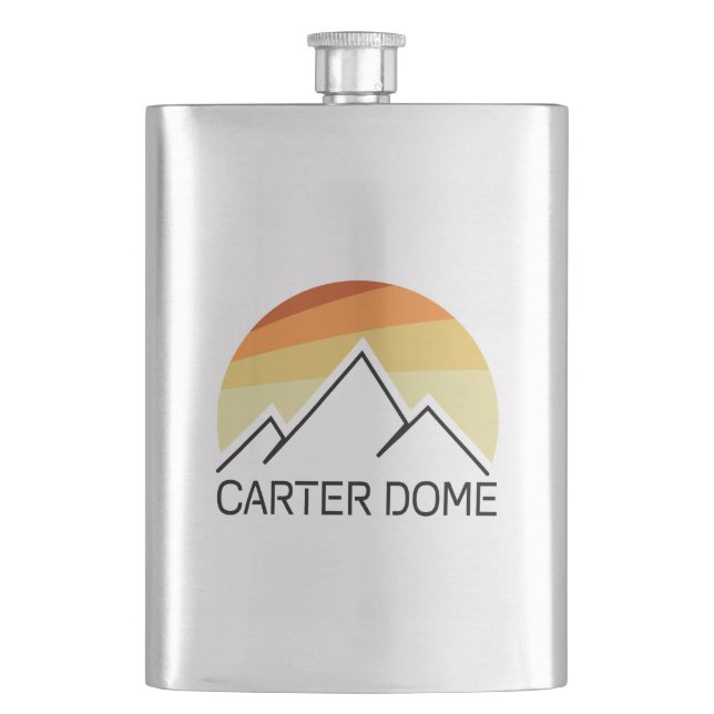 Petaca Carter Dome New Hampshire Retro (Anverso)