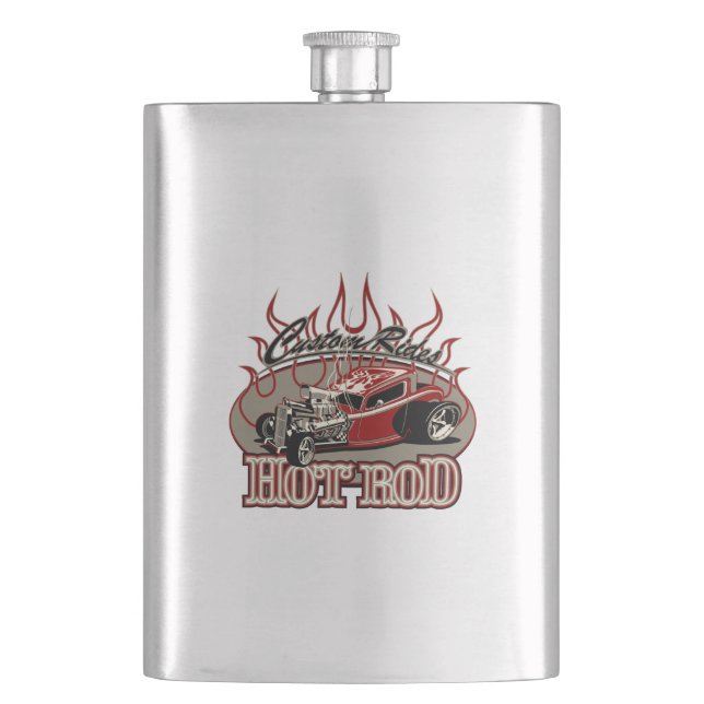 Petaca Caryoon hot rod (Anverso)