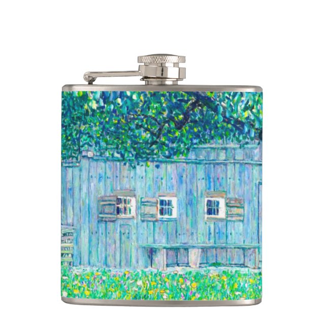 Petaca Casa de campo Gustav Klimt en el Alto Austria (Anverso)