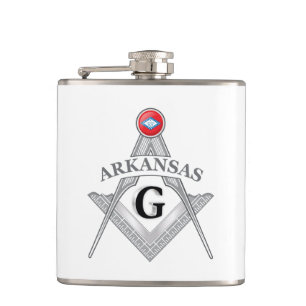 Petaca Casa de masonería del estado de Arkansas