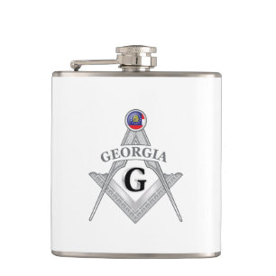 Petaca Casa de masonería del estado de Georgia