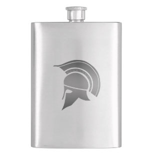 Petaca Casco espartano del griego clásico