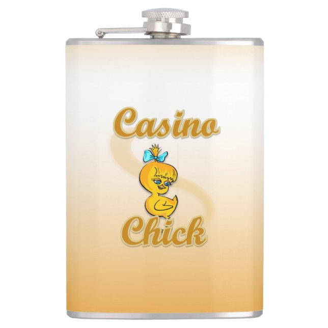 Petaca Casino Chick (Anverso)