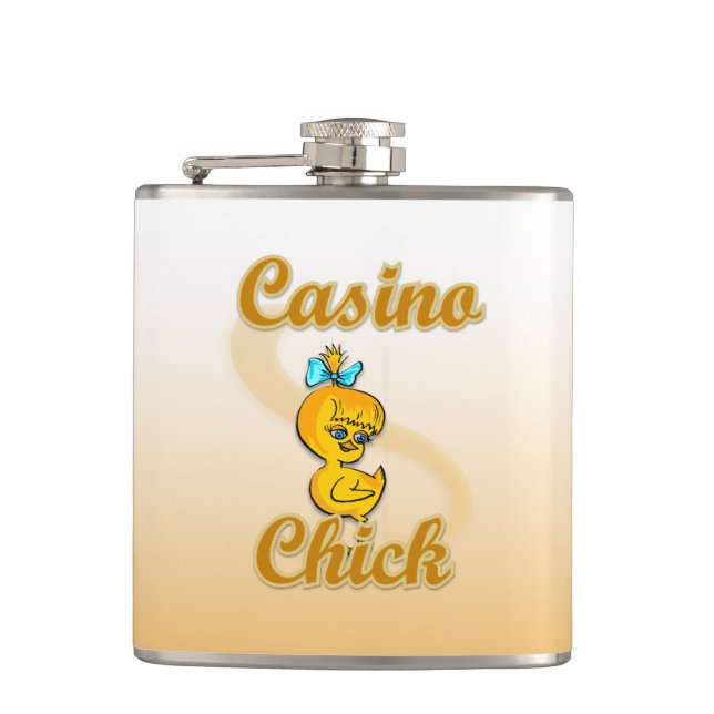 Petaca Casino Chick (Anverso)