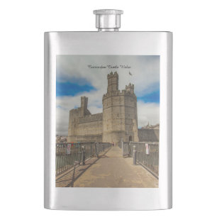 Petaca Castillo de Caernarfon Gales.