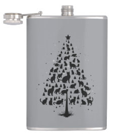 Petaca Cat Lover Christmas Tree 1