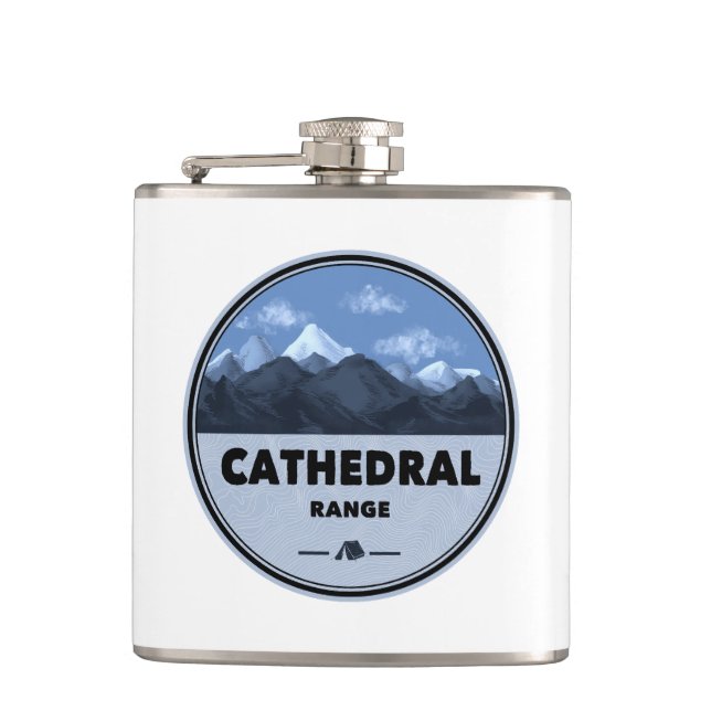 Petaca Catedral de California Camping (Anverso)