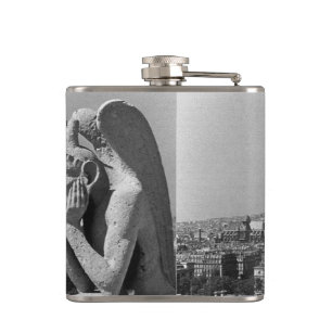 Petaca Catedral de Notre Dame París Francia vintage pensa