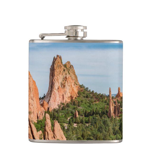 Petaca Catedral Spires Formations Colorado Flask (Anverso)