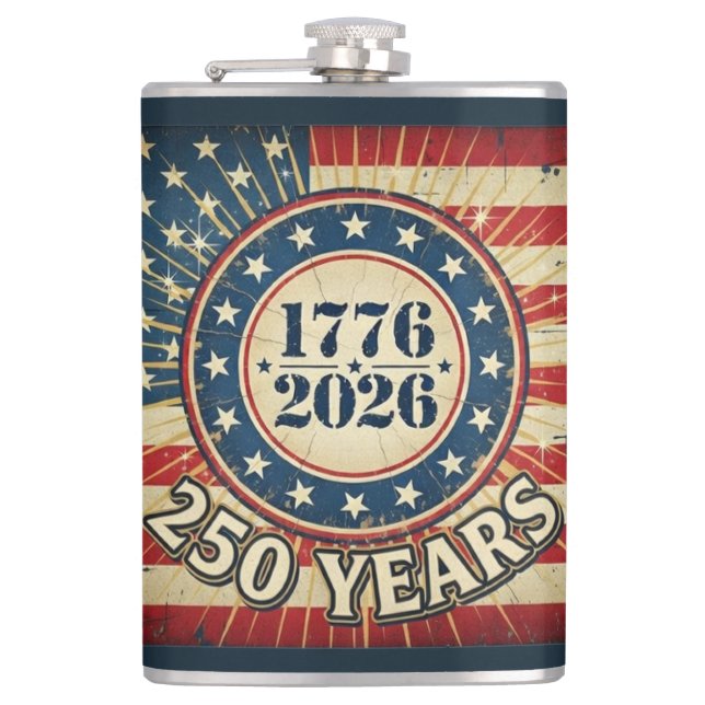 Petaca Celebrar 250 Años (Anverso)