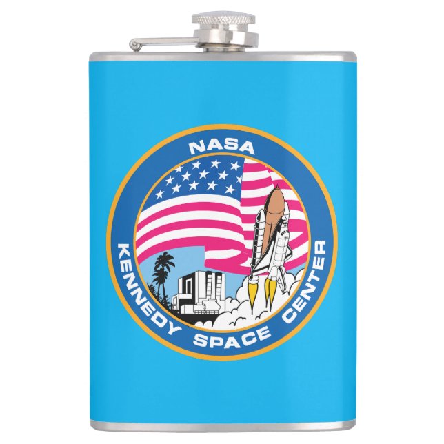 Petaca Centro Espacial Kennedy de la NASA (Anverso)
