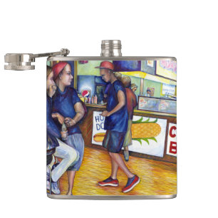 Petaca Cerveza caliente, hombres fríos y yo caliente