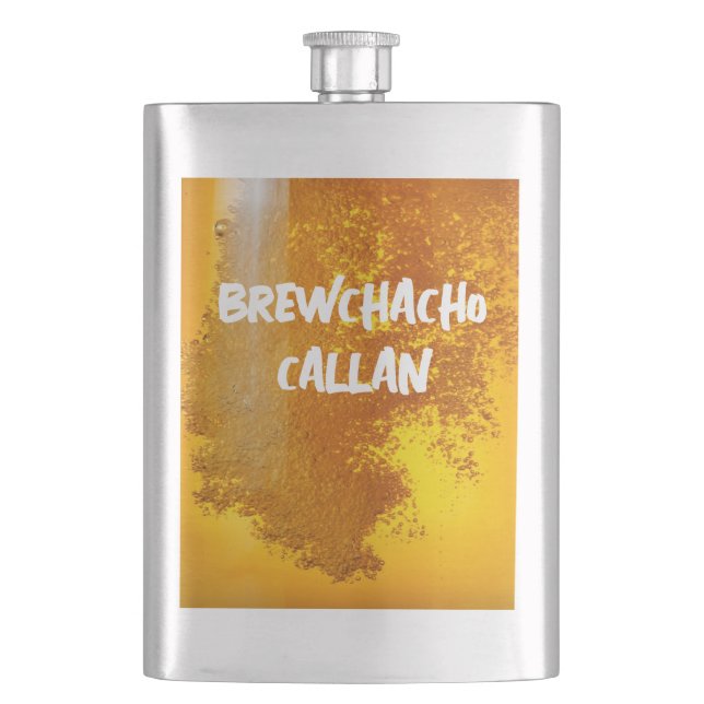 Petaca Cerveza divertida (Anverso)
