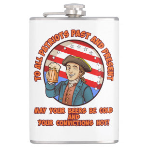 Petaca Cerveza fría el 4 de julio