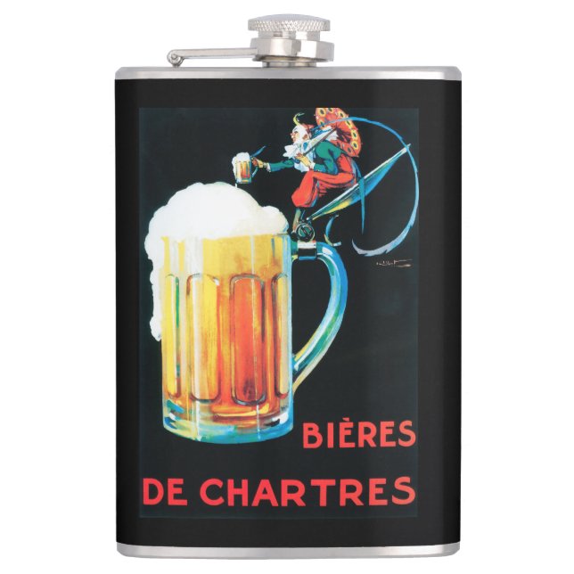 Petaca Cervezas del poster promocional de Chartres (Anverso)
