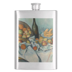 Petaca Cesta de manzanas de Paul Cezanne Vida muerta vint