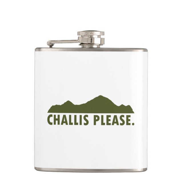 Petaca Challis Idaho Please (Anverso)