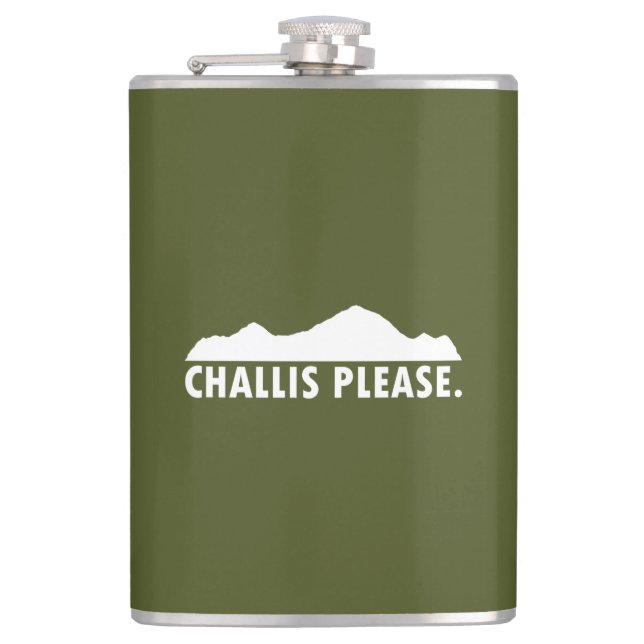Petaca Challis Idaho Please (Anverso)