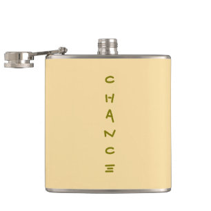 Petaca Chance Vinyl Wraped Flask