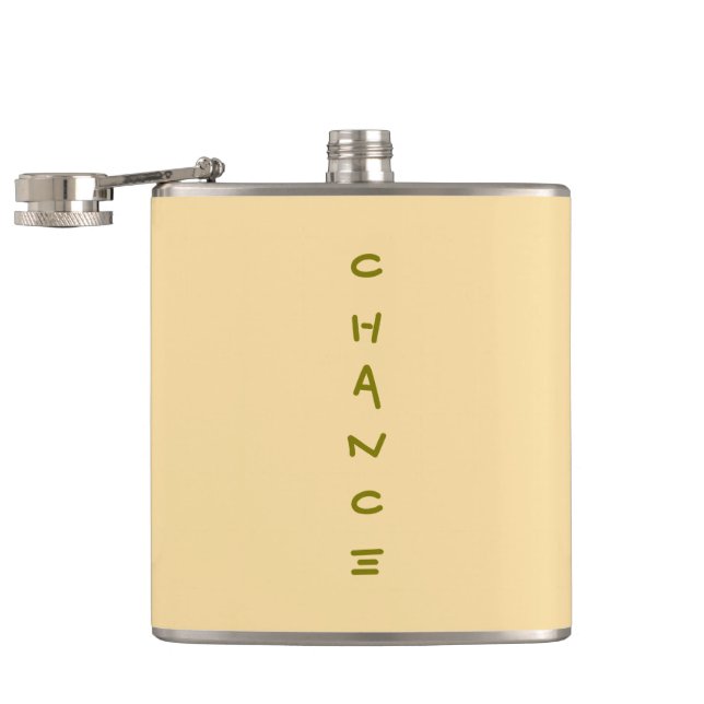 Petaca Chance Vinyl Wraped Flask (Abierto)