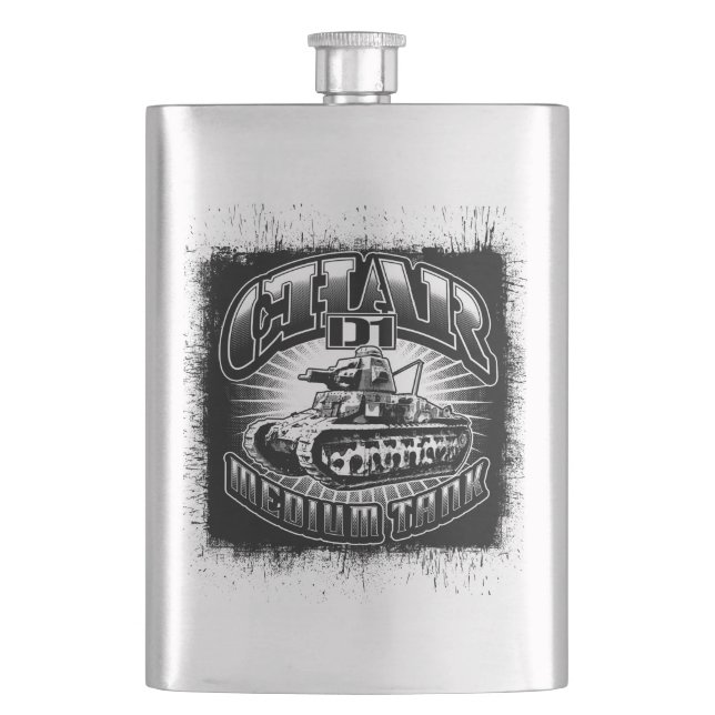 Petaca Char D1 Hip Flask Classic (Anverso)