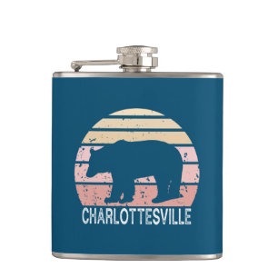Petaca Charlottesville Virginia Retro Bear