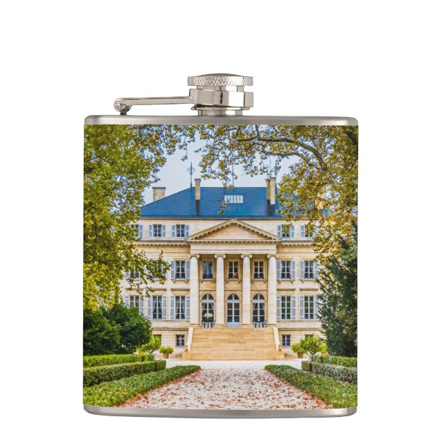 Petaca Chateau Margaux, Francia (Anverso)