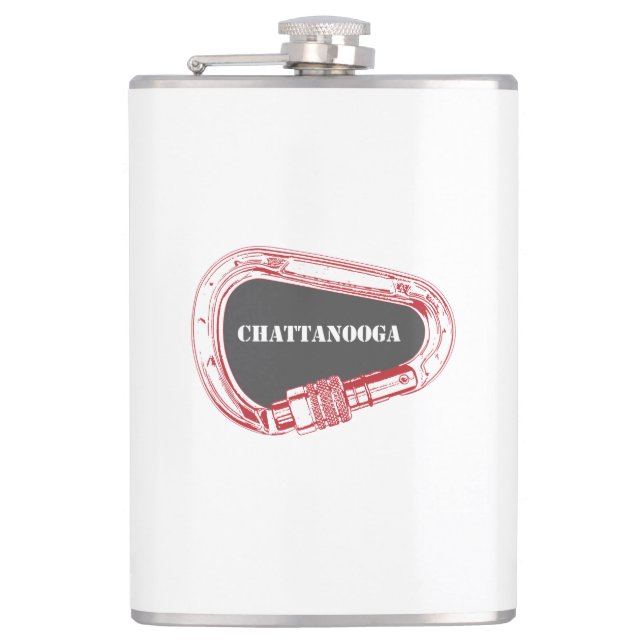 Petaca Chattanooga Climbing Carabiner (Anverso)