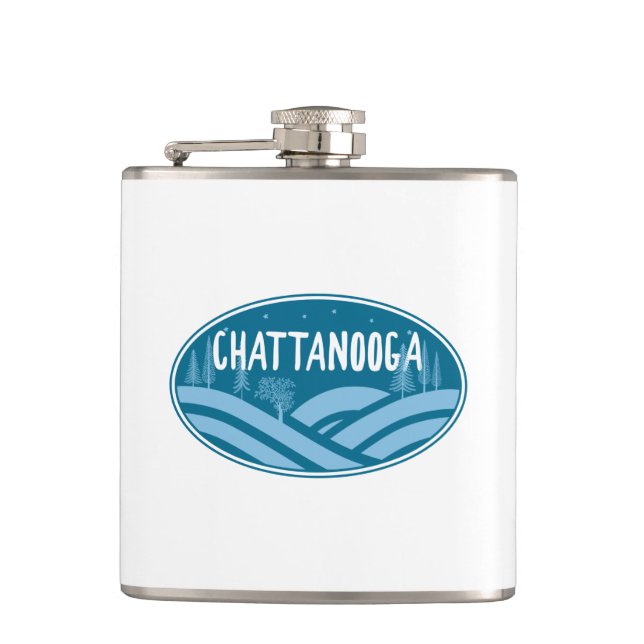 Petaca Chattanooga Tennessee (Anverso)