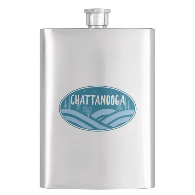 Petaca Chattanooga Tennessee (Anverso)