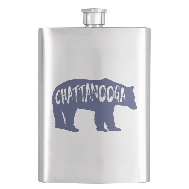 Petaca Chattanooga Tennessee Bear (Anverso)