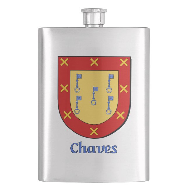 Petaca Chaves Heraldic Shield (Anverso)