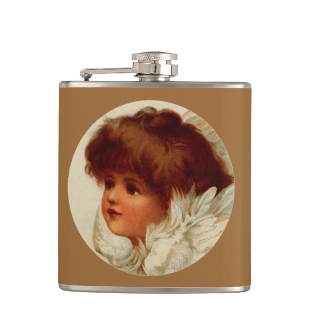 Petaca Cherub Angel Flask (Anverso)