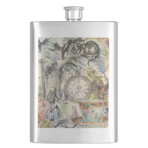Petaca Cheshire Cat Alice Wonderland Classic