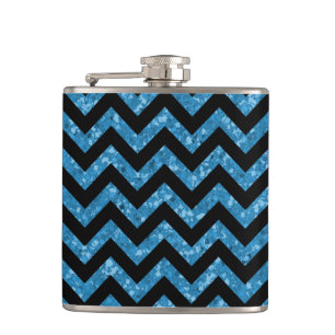 Petaca Chevron Purpurina Look Flask