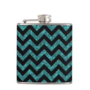 Petaca Chevron Purpurina Look Flask