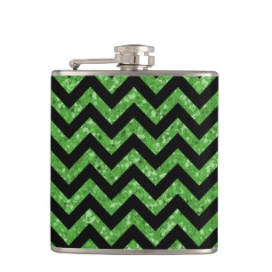 Petaca Chevron Purpurina Look Flask