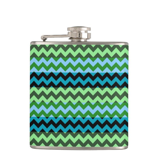 Petaca Chevron Zigzag 9 (Anverso)