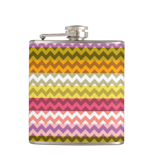 Petaca Chevron Zigzag Pattern 2 (Anverso)