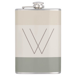 Petaca Chic personalizado con iniciales monogramadas mode