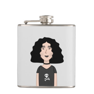 Petaca chica de gótico