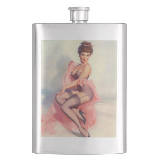 Petaca Chica Pinup Vintage