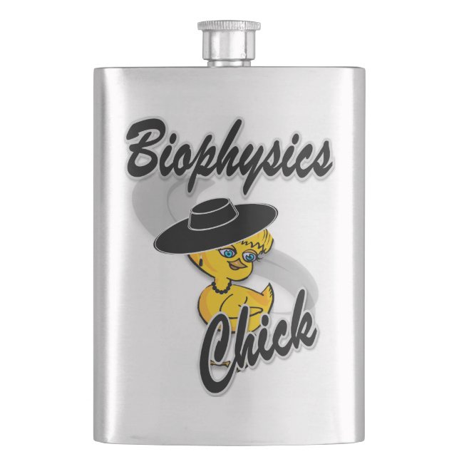 Petaca Chick de biofísica #4 (Anverso)