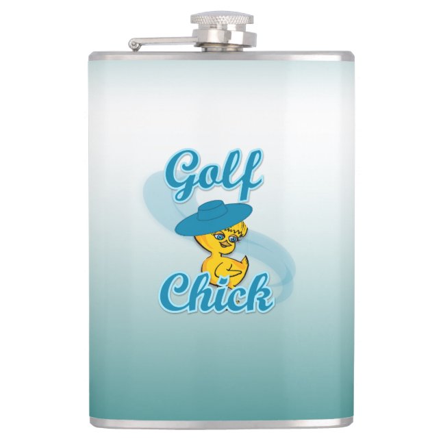 Petaca Chick de golf #3 (Anverso)
