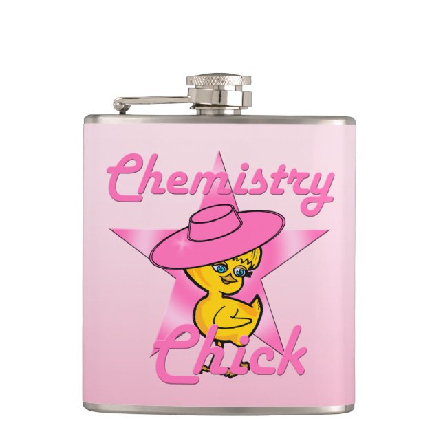 Petaca Chick de Química #8 (Anverso)