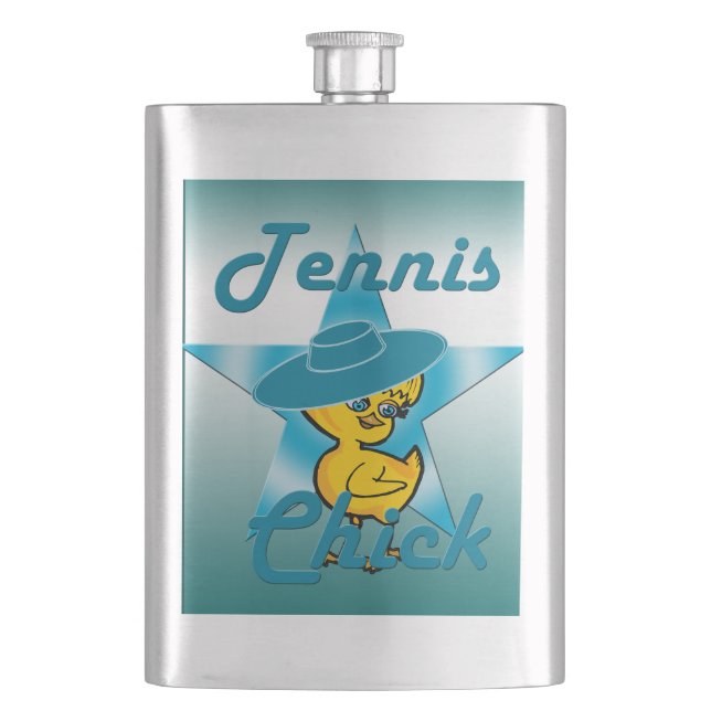 Petaca Chick de tenis #7 (Anverso)