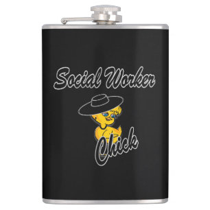 Petaca Chick de trabajador social #4