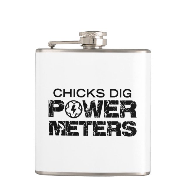 Petaca Chicks Dig Power Meters (Anverso)